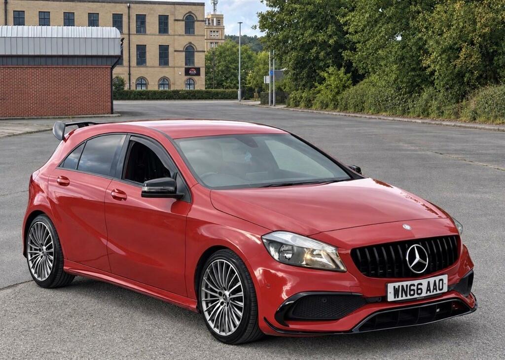 Mercedes-Benz A Class Amg Line Red #5