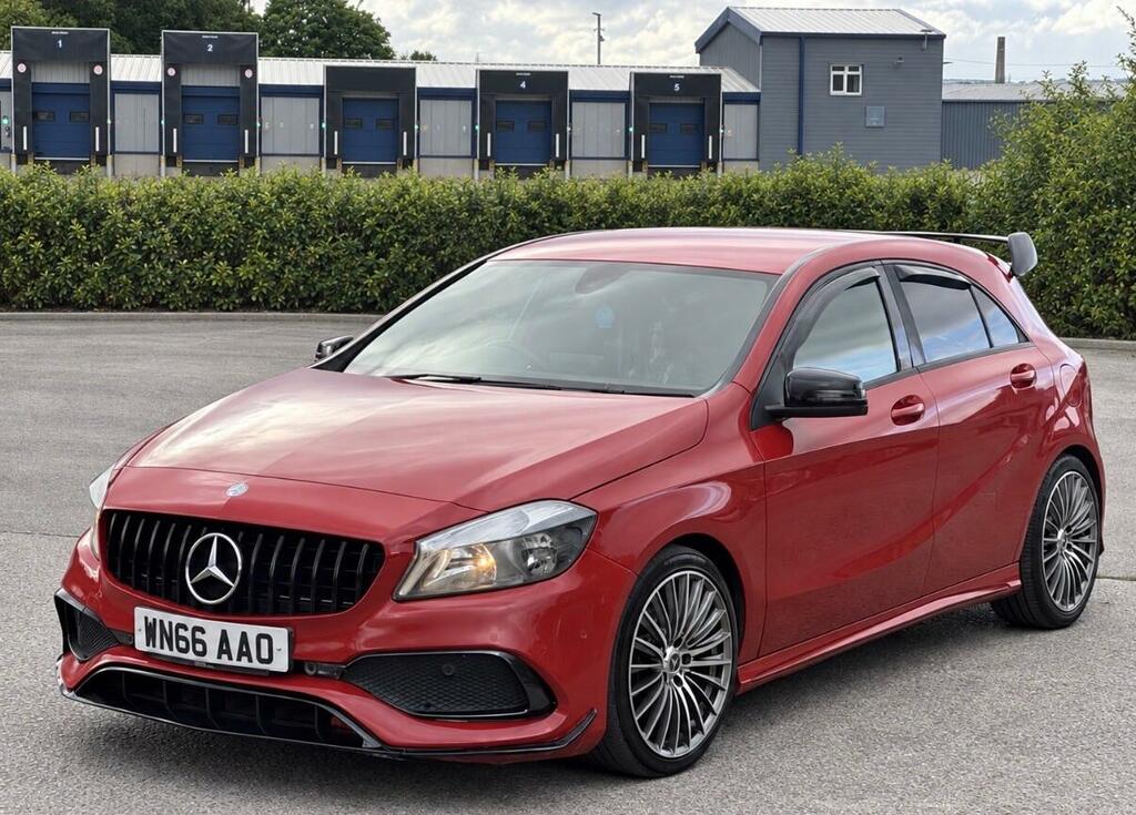 Mercedes-Benz A Class Amg Line Red #3