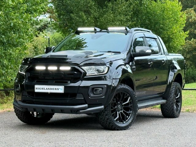 Ford Ranger 2021 2.0 Ecoblue Wildtrak Raptor Kit Bi-turbo Doub Black