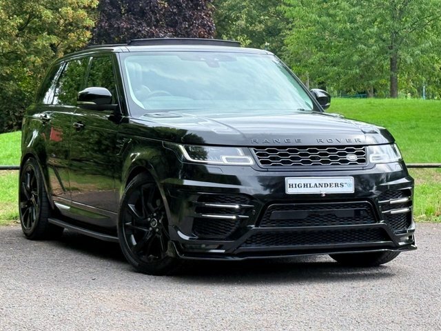 Land Rover Range Rover Sport 2018 3.0 Sd V6 Hse Dynamic Lumma Kit Black Pack Op Black #2