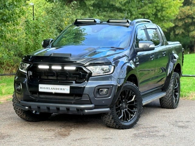 Ford Ranger 2021 2.0 Ecoblue Wildtrak Raptor Kit Bi-turbo Doub Black