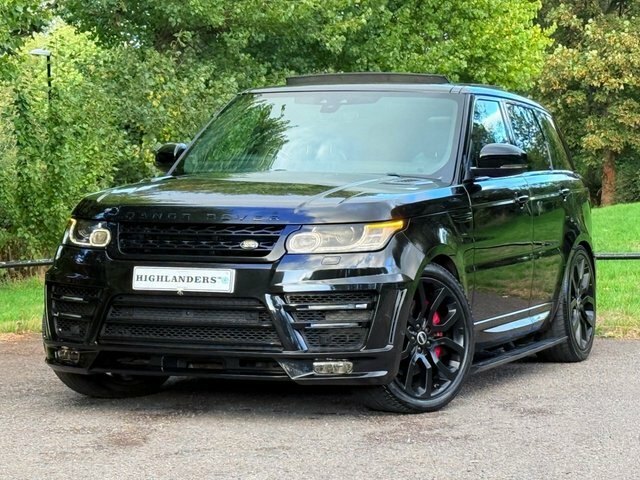 Land Rover Range Rover Sport 2017 3.0 Sd V6 Dynamic Lumma Kit Bla Black