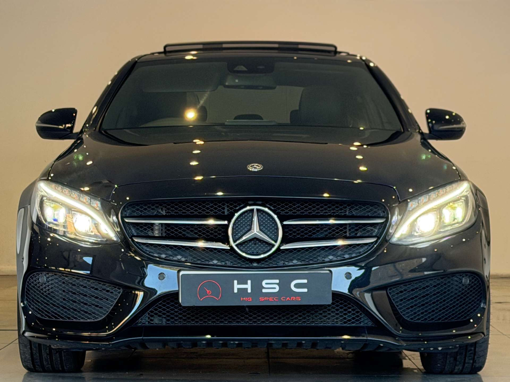 Mercedes-Benz C Class Amg Line Premium Plus Saloon G-tronic 4M Black #2