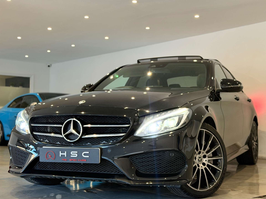 Mercedes-Benz C Class Amg Line Premium Plus Saloon G-tronic 4M Black #4