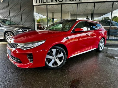 Kia Optima 1.7 Crdi Gt-line Red #4