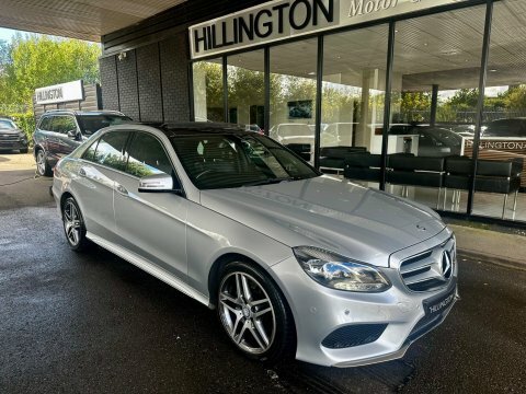 Mercedes-Benz E Class E250 Cdi Amg Sport 7G-tronic Red Leather Black #16