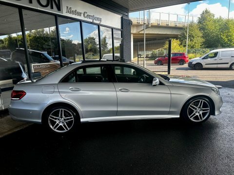 Mercedes-Benz E Class E250 Cdi Amg Sport 7G-tronic Red Leather Black #27