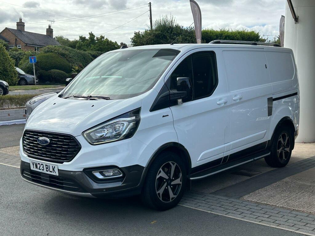 Ford Transit Custom 2.0 300 Ecoblue Active L1 H1 Euro 6 White #3