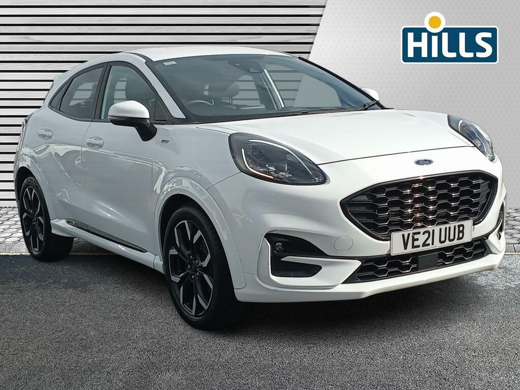 Ford Puma 1.0T Ecoboost Mhev St-line X Euro 6 Ss White