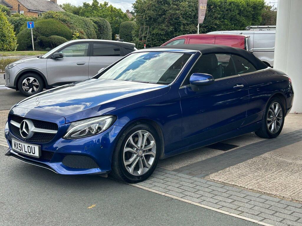 Mercedes-Benz C Class 2.1 C220d Sport Cabriolet G-tronic Euro 6 Ss 2 Blue #3
