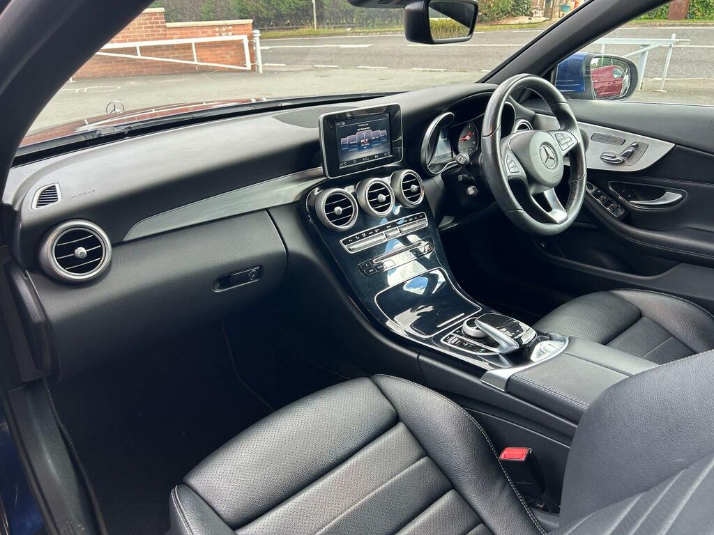 Mercedes-Benz C Class 2.1 C220d Sport Cabriolet G-tronic Euro 6 Ss 2 Blue #5