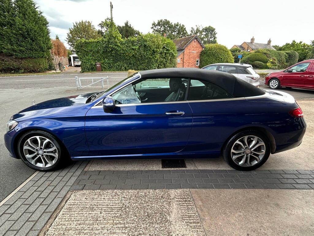 Mercedes-Benz C Class 2.1 C220d Sport Cabriolet G-tronic Euro 6 Ss 2 Blue #4