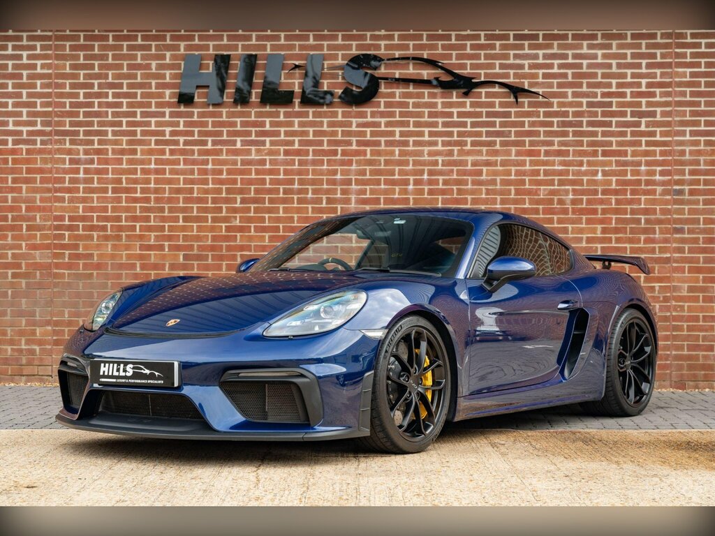 Porsche 718 Cayman 4.0 Gt4 Euro 6 Ss Blue #3