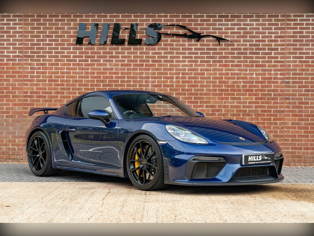 Porsche 718 Cayman 4.0 Gt4 Euro 6 Ss Blue