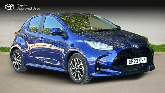 Toyota Yaris Design Hybrid, Navi Blue