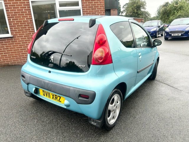 Peugeot 107 2011 1.0 12V Envy Hatchback Euro Blue #2