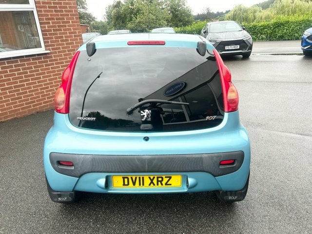 Peugeot 107 2011 1.0 12V Envy Hatchback Euro Blue #6