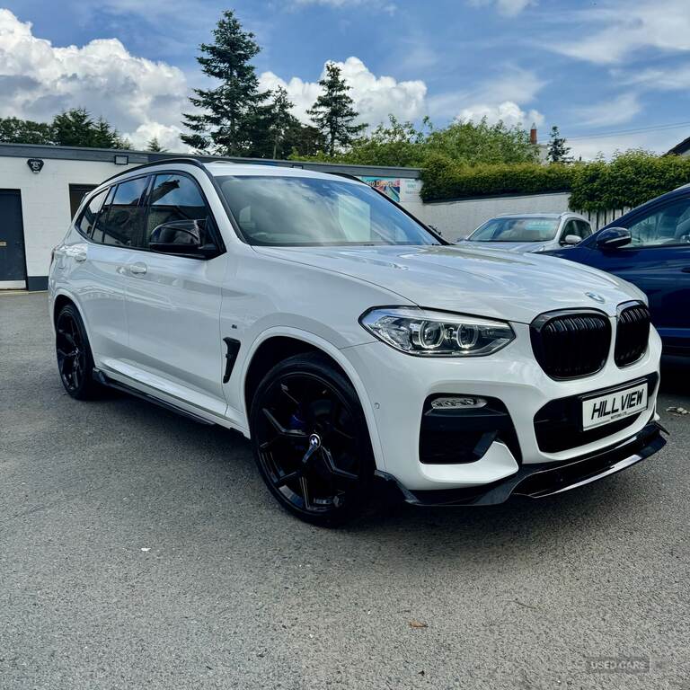 BMW X3 Xdrive20d M Sport Step White