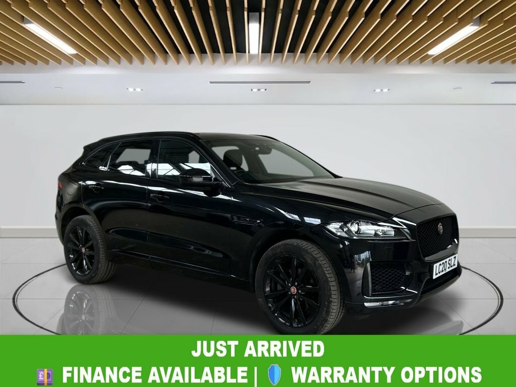 Jaguar F-Pace 2L Chequered Flag Black