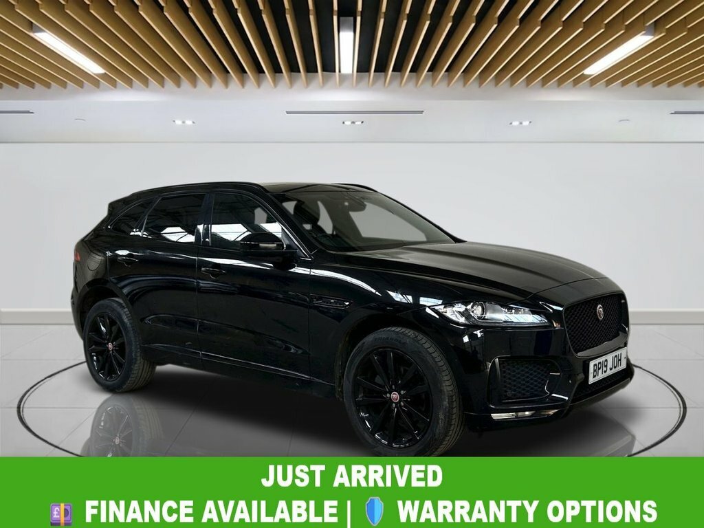 Jaguar F-Pace 2L Chequered Flag Black