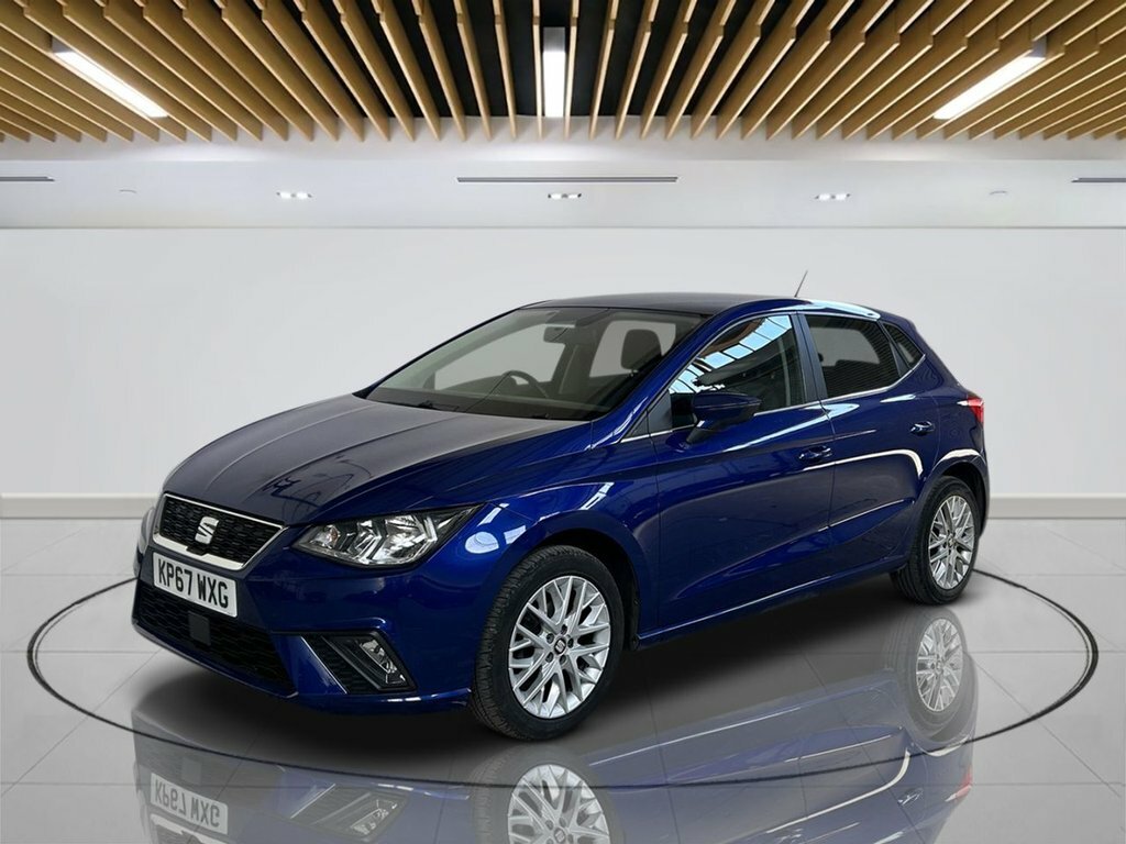 Seat Ibiza Hatchback KP67WXG Blue #4