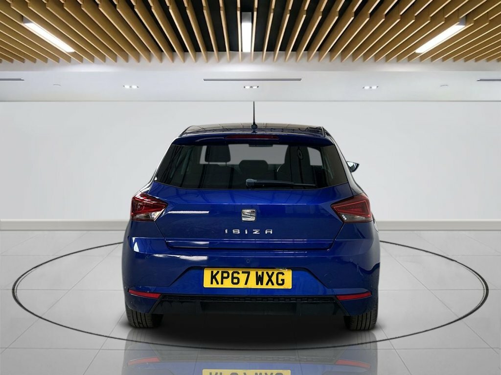 Seat Ibiza Hatchback KP67WXG Blue #6