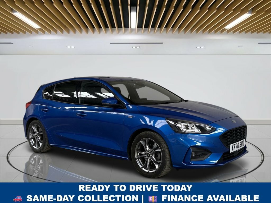 Ford Focus 1L St-line Blue