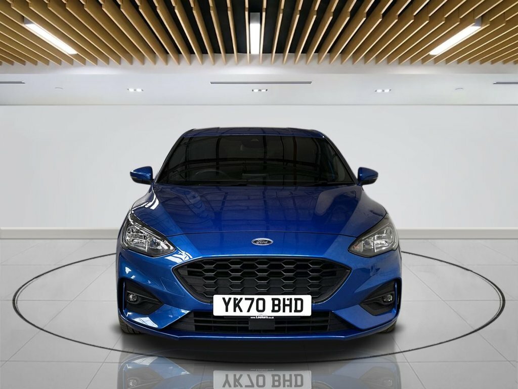 Ford Focus 1L St-line YK70BHD Blue #2
