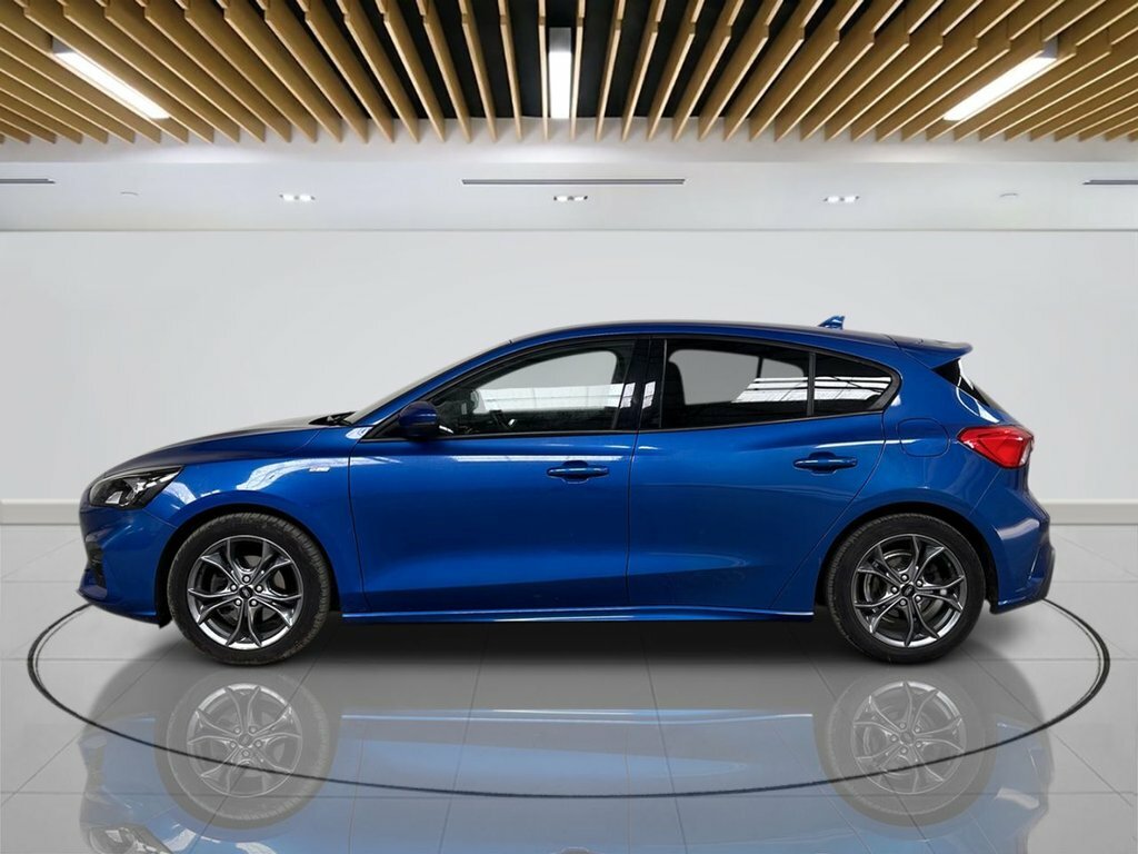 Ford Focus 1L St-line YK70BHD Blue #5