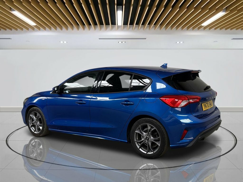 Ford Focus 1L St-line YK70BHD Blue #6