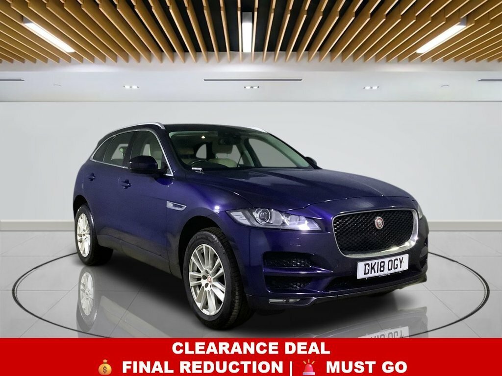 Jaguar F-Pace 2L Portfolio Blue