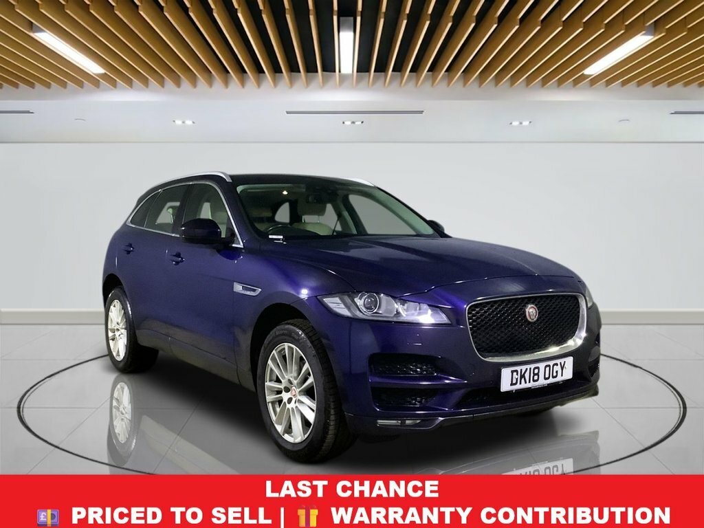 Jaguar F-Pace 2L Portfolio Blue