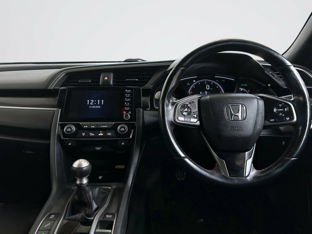 Honda Civic Ex White #13