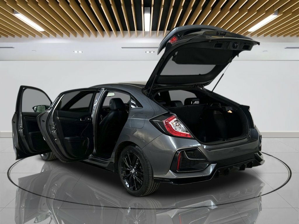 Honda Civic Ex White #10