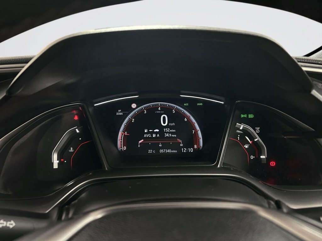 Honda Civic Ex White #16