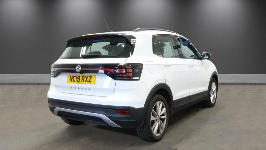 Volkswagen T-Cross 1L Se White #4