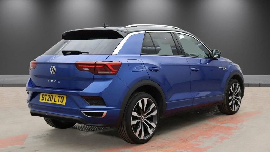 Volkswagen T-Roc Se White #4