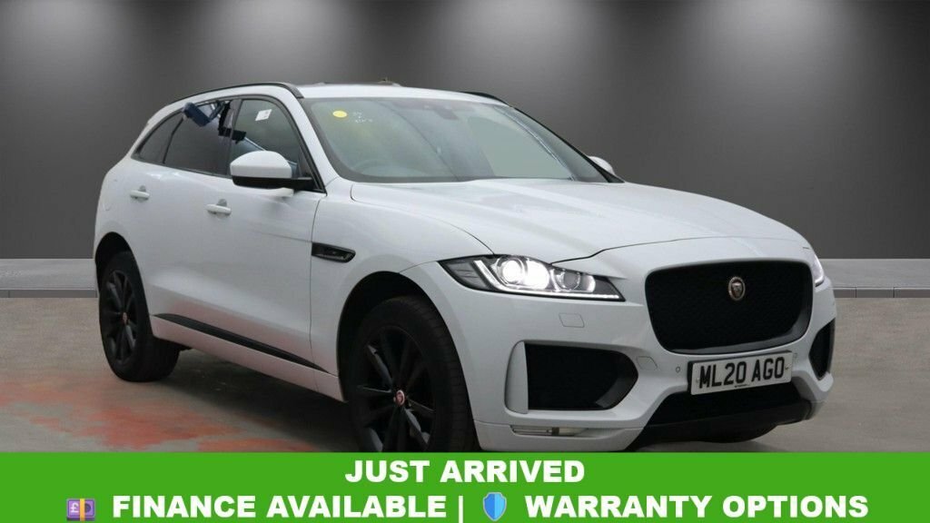 Jaguar F-Pace 2L Chequered Flag White