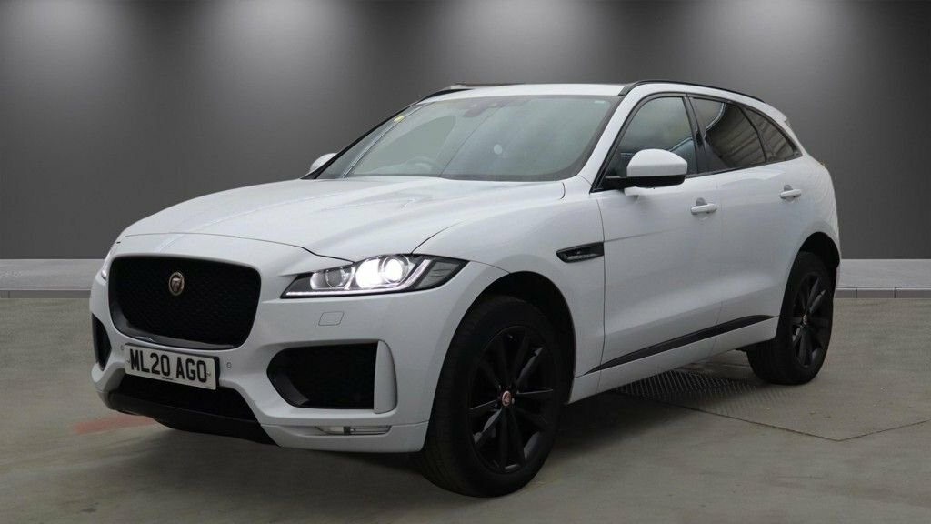Jaguar F-Pace 2L Chequered Flag White #2