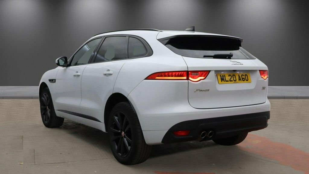 Jaguar F-Pace 2L Chequered Flag White #3