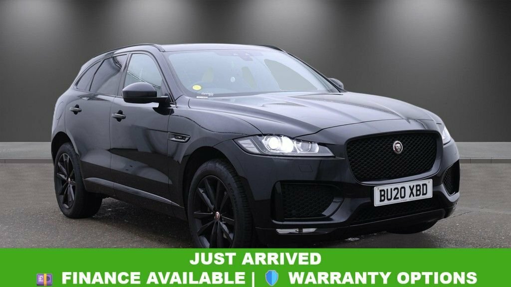 Jaguar F-Pace 2L Chequered Flag Black