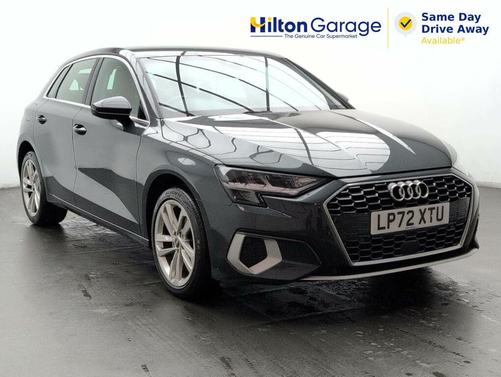 Audi A3 1.5 A3 Sportback 35 Tfsi Sport LP72XTU Grey