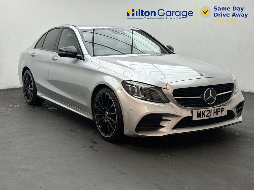 Mercedes-Benz C Class 2.0 C 220 Amg Line Night Edition Premium D Silver