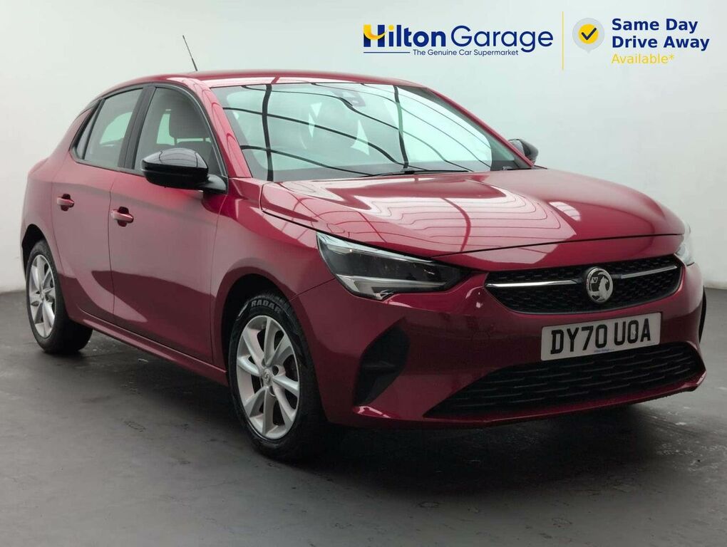 Vauxhall Corsa 1.2 Corsa Se DY70UOA Red