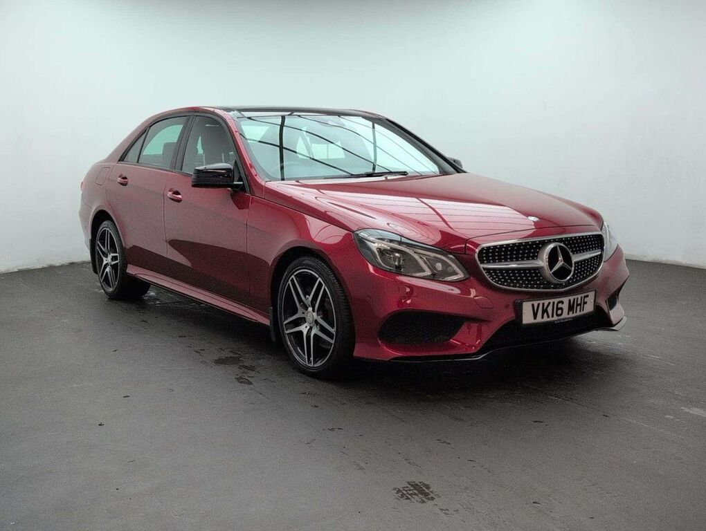 Mercedes-Benz E Class 3.0 E350 Amg Night Edition Premium Bluetec VK16MHF Red #2