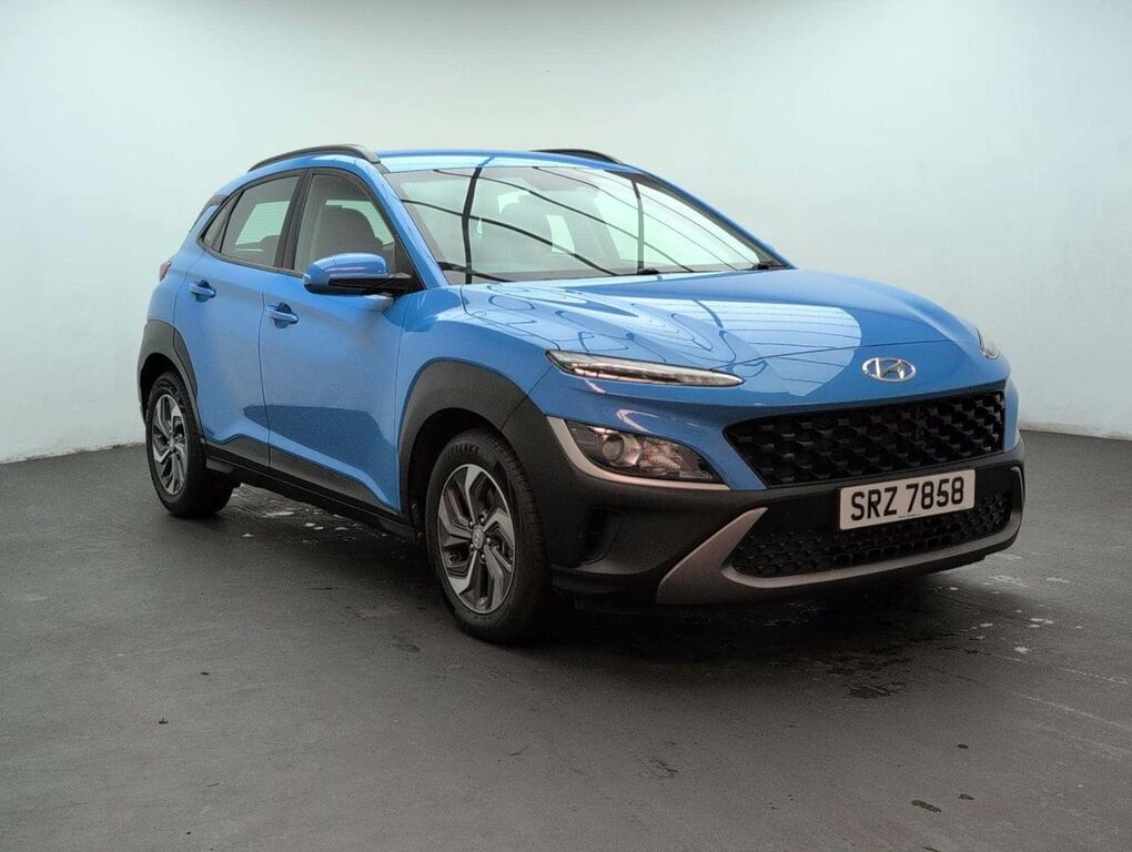 Hyundai Kona 1.6 Kona Se Connect Gdi Hev Blue #2