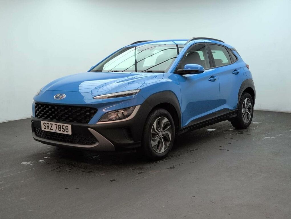 Hyundai Kona 1.6 Kona Se Connect Gdi Hev Blue #4