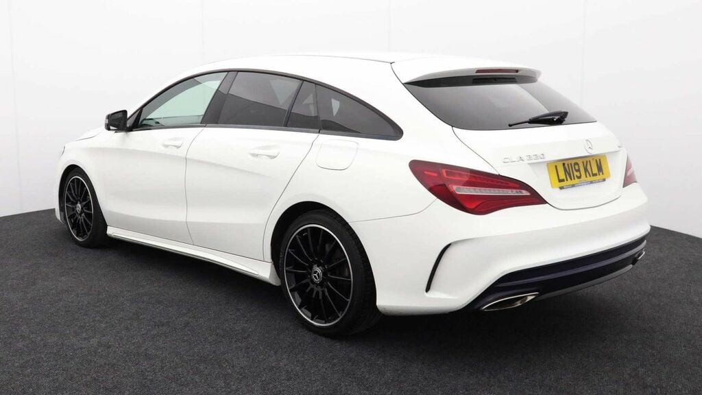 Mercedes-Benz CLA Class 2.0 Cla 220 Amg Line Night Edition 4Matic 4Wd White #5