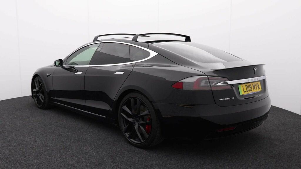 Tesla Model S Model S P100d 4Wd Black #5
