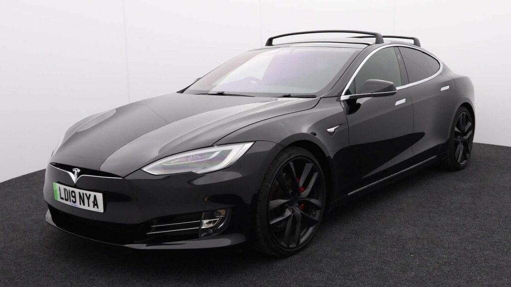 Tesla Model S Model S P100d 4Wd Black #3